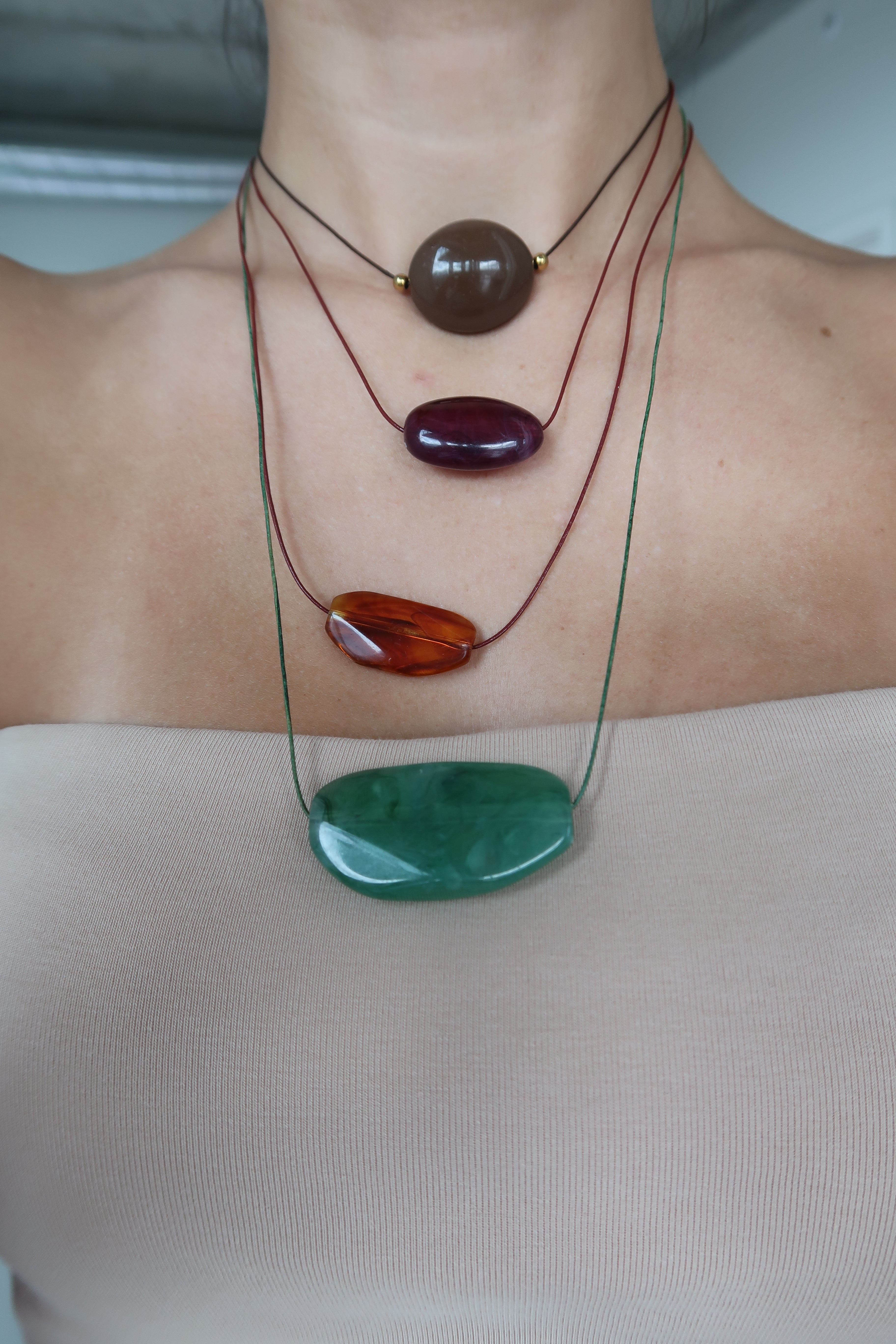 Plum Necklace